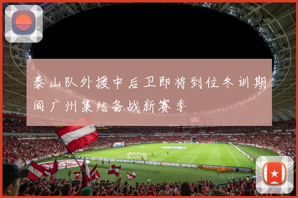 泰山队外援中后卫即将到位冬训期间广州集结备战新赛季
