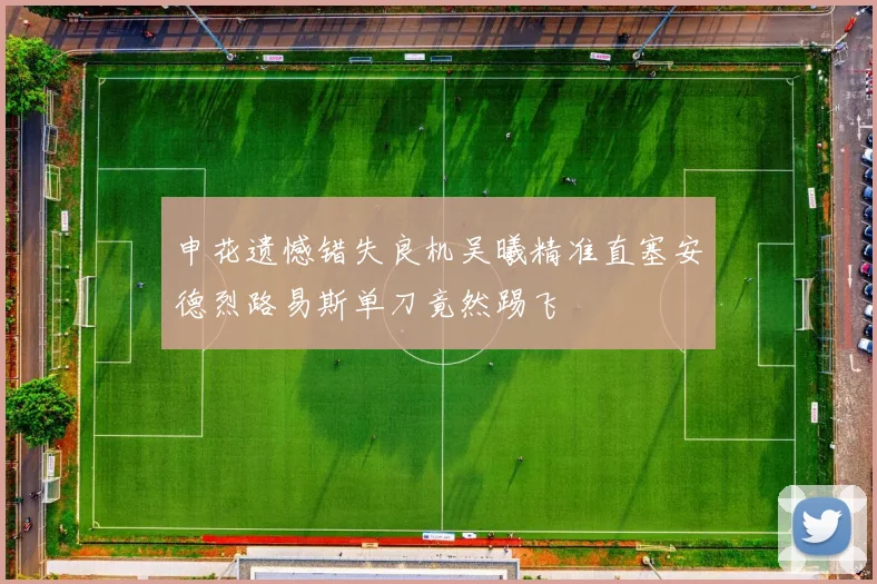 申花遗憾错失良机吴曦精准直塞安德烈路易斯单刀竟然踢飞